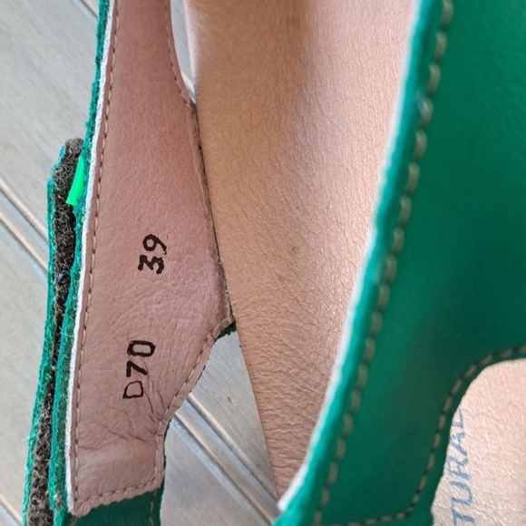 NWOT El Naturalista Women's Wakataua Leather Made in Spain Flat Sandals - Picture 8 of 8